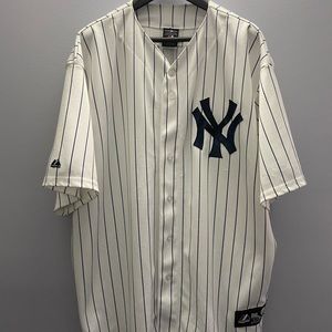 VTG Magestic New York Darek Jeter Jersey Sz XXL